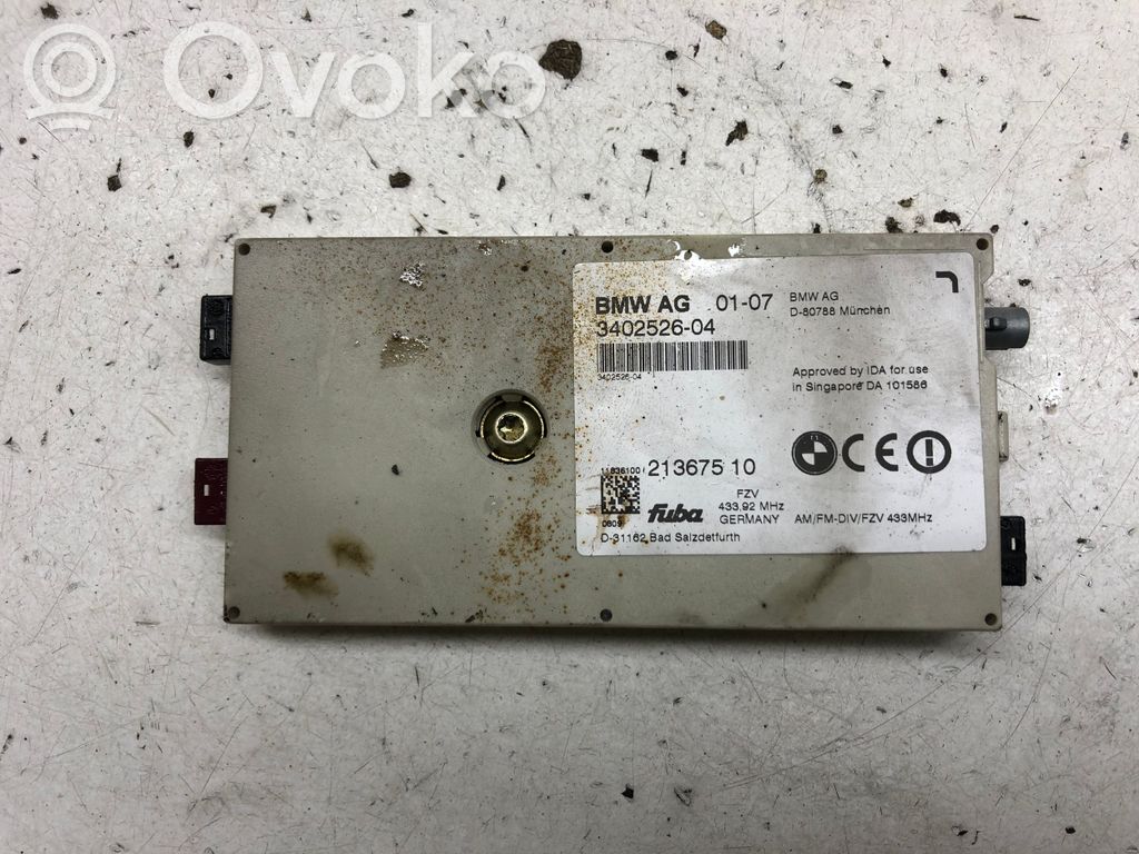 BMW X3 E83 Antenos stiprintuvas 