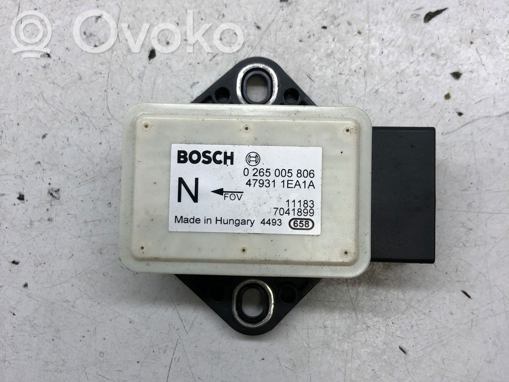 Infiniti FX Sensor ESP de aceleración de frecuencia del intermitente 