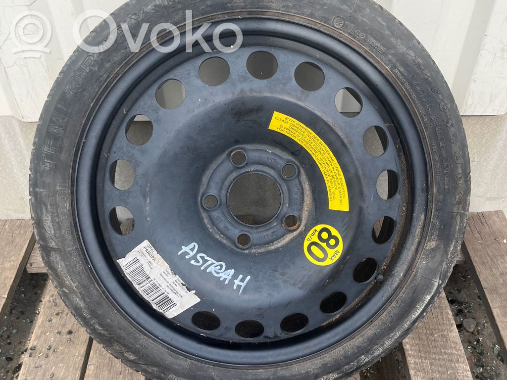 Opel Astra H Koło zapasowe R16 