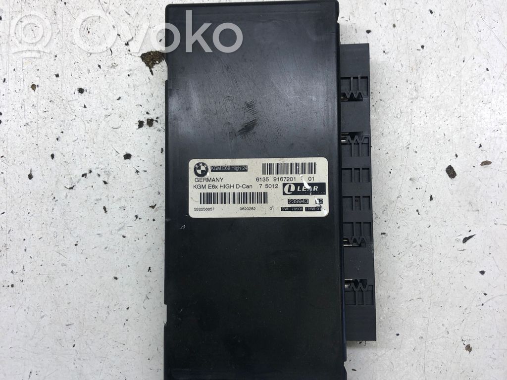 BMW 5 E60 E61 Komforto modulis 