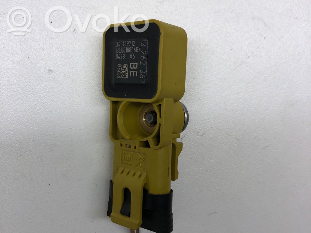 Opel Corsa D Airbagsensor Crashsensor Drucksensor 