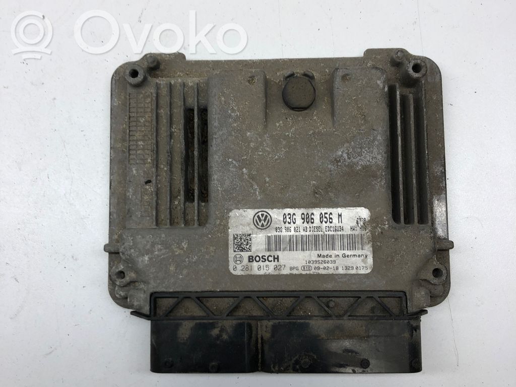 Engine control unit/module   03G906056M,03G906021AB,0281015027