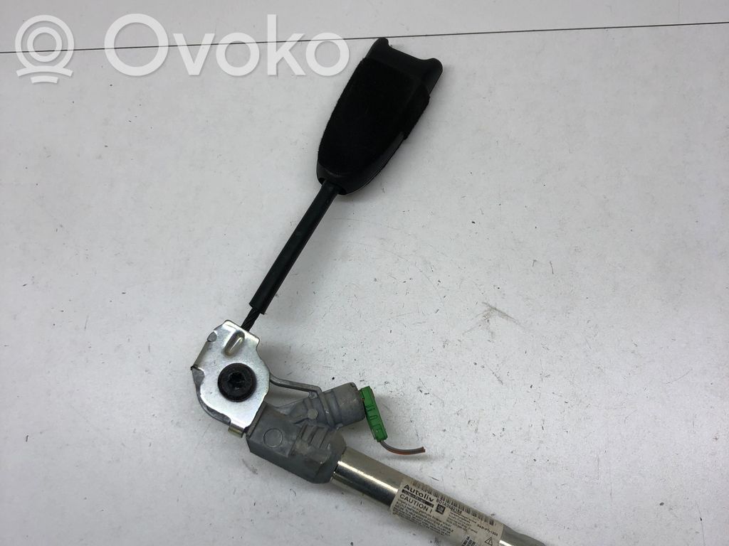 Opel Corsa D Hebilla del cinturón delantero 