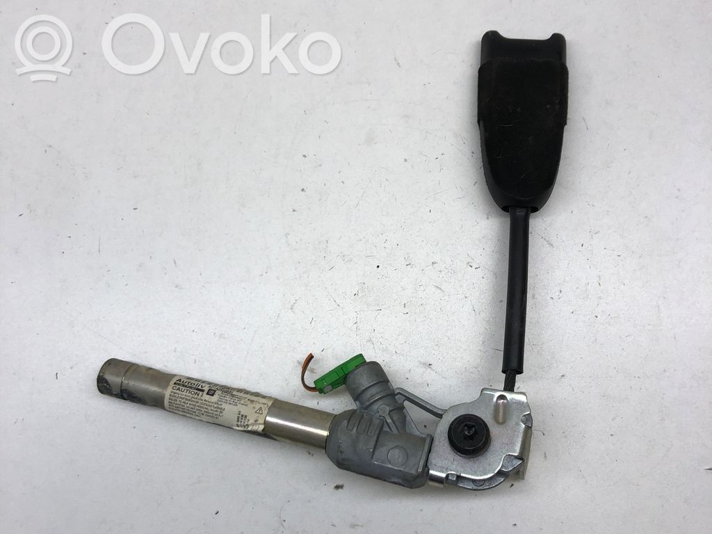 Opel Corsa D Hebilla del cinturón delantero 