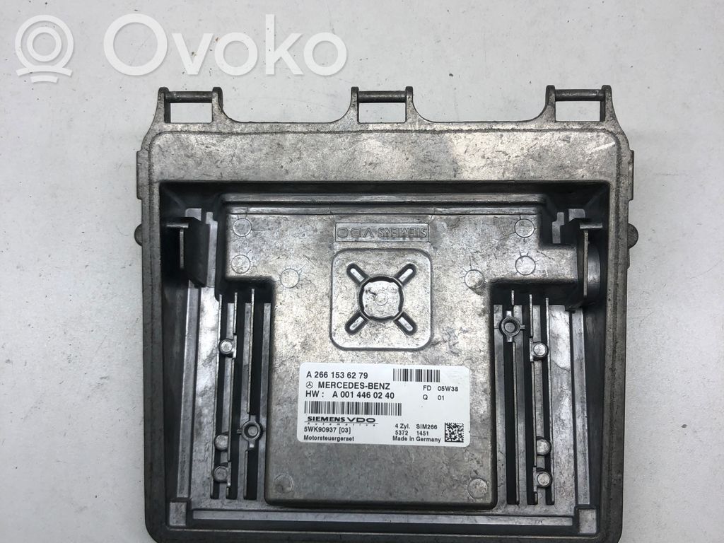 Mercedes-Benz A W169 Sterownik / Moduł ECU 