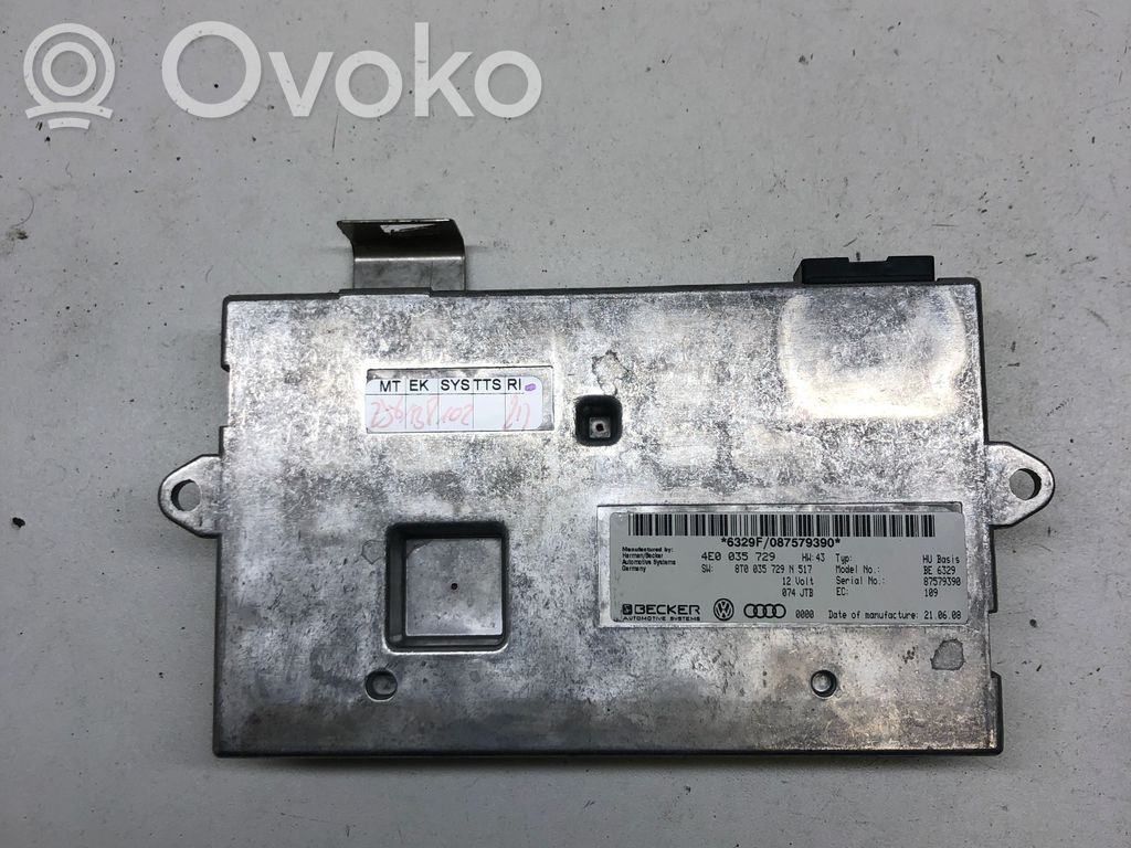 Audi A4 S4 B8 8K Unité de contrôle MMI 