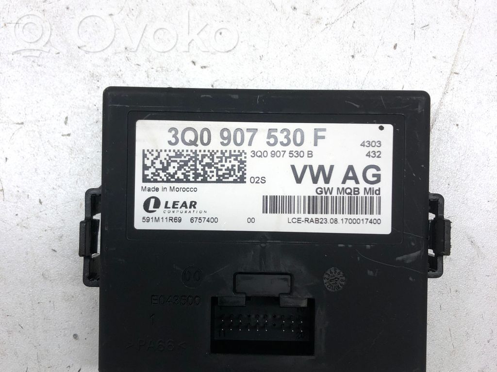Audi A3 S3 8V Otras unidades de control/módulos 