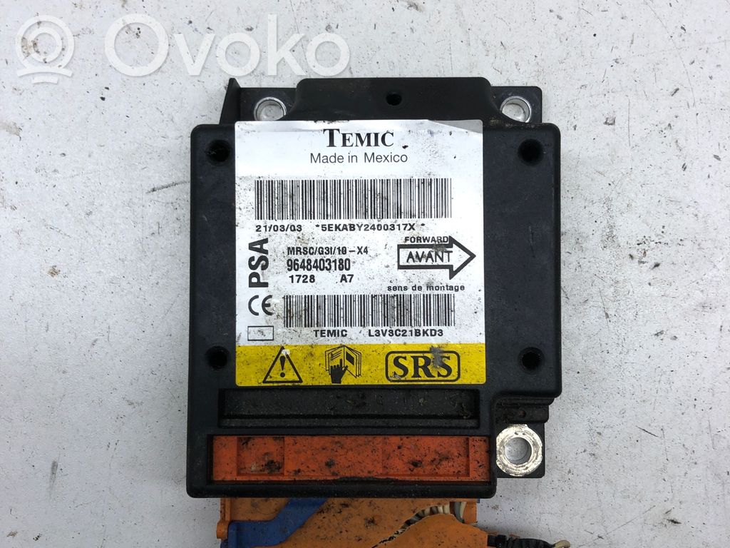 Citroen C5 Airbag control unit/module 