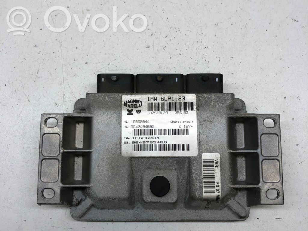 Engine control unit/module   9647494880,9649795480