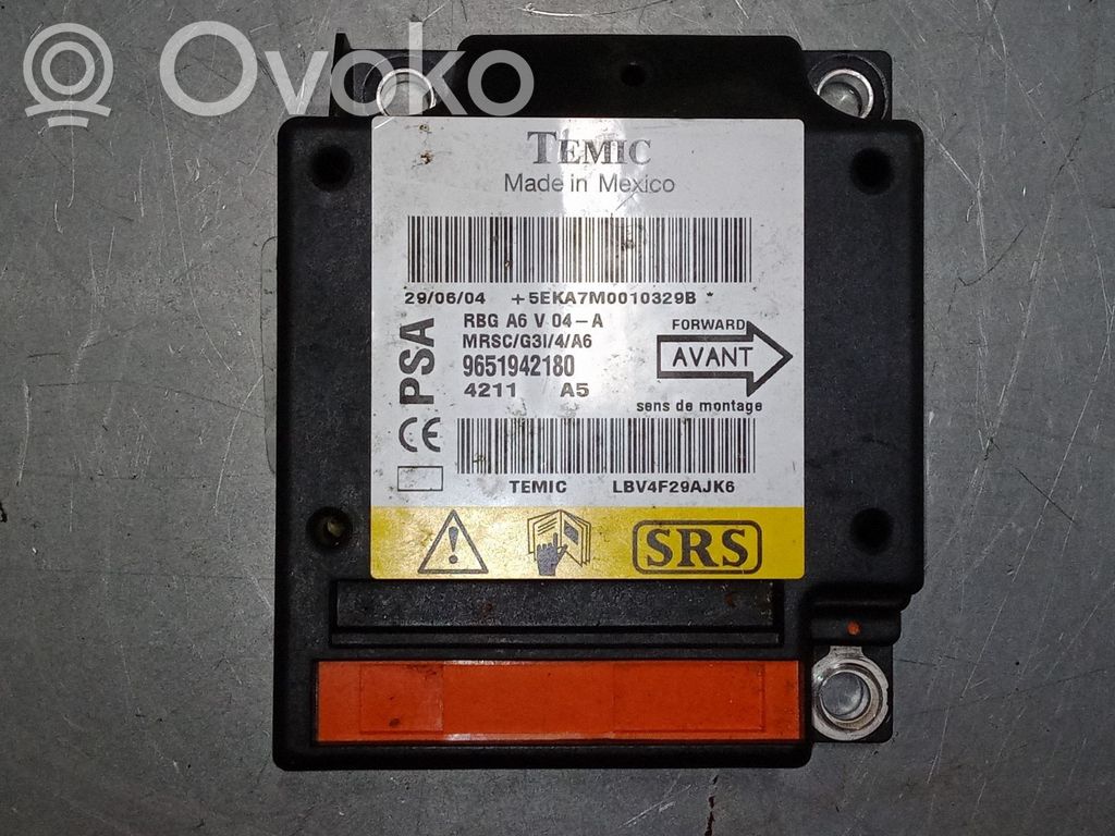 Citroen C2 Airbag control unit/module 