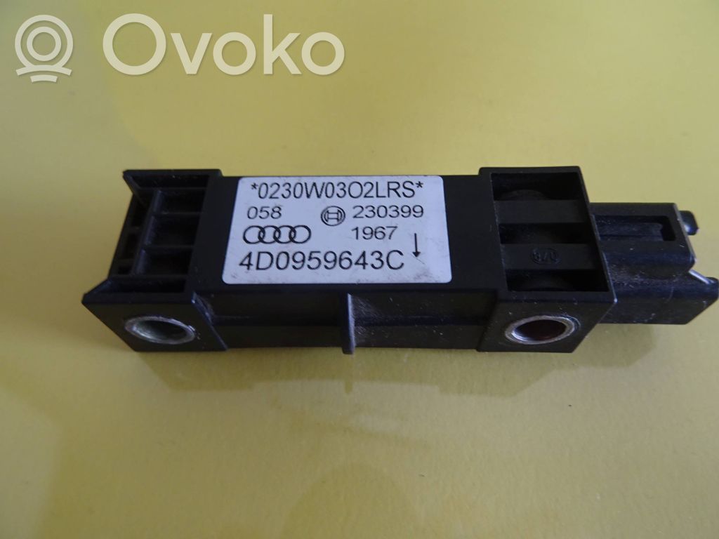 Sensor impacto/accidente para activar Airbag   4D0959643C