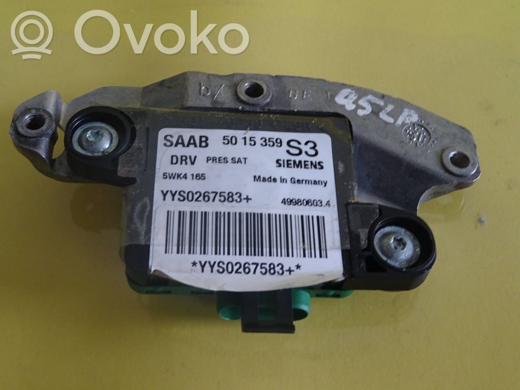 Saab 9-5 Airbagsensor Crashsensor Drucksensor 