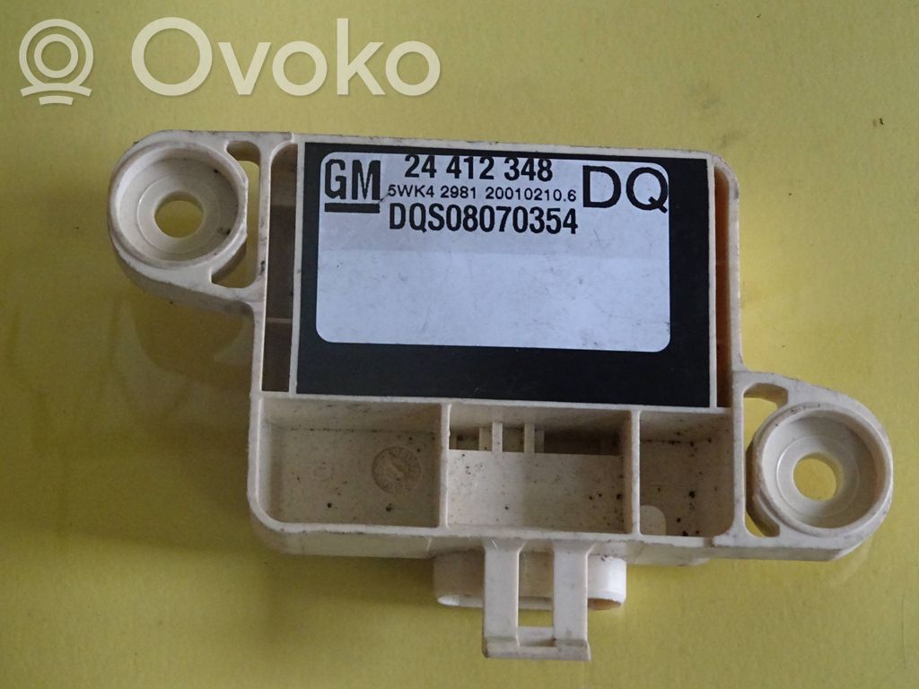 Opel Astra G Airbagsensor Crashsensor Drucksensor 