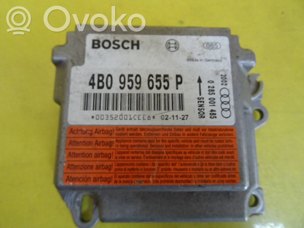 Airbag control unit/module   4B0959655P