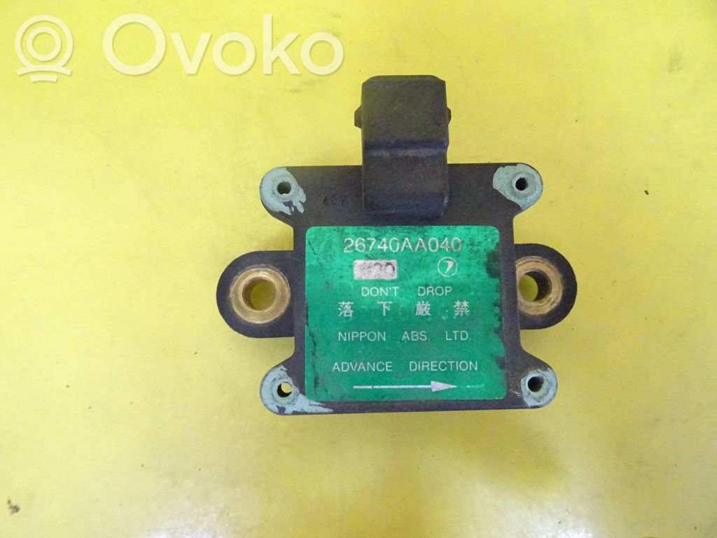 ESP acceleration yaw rate sensor   26740AA040