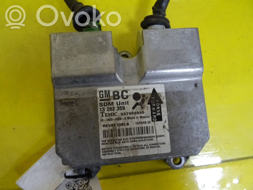 Opel Corsa D Airbag control unit/module 