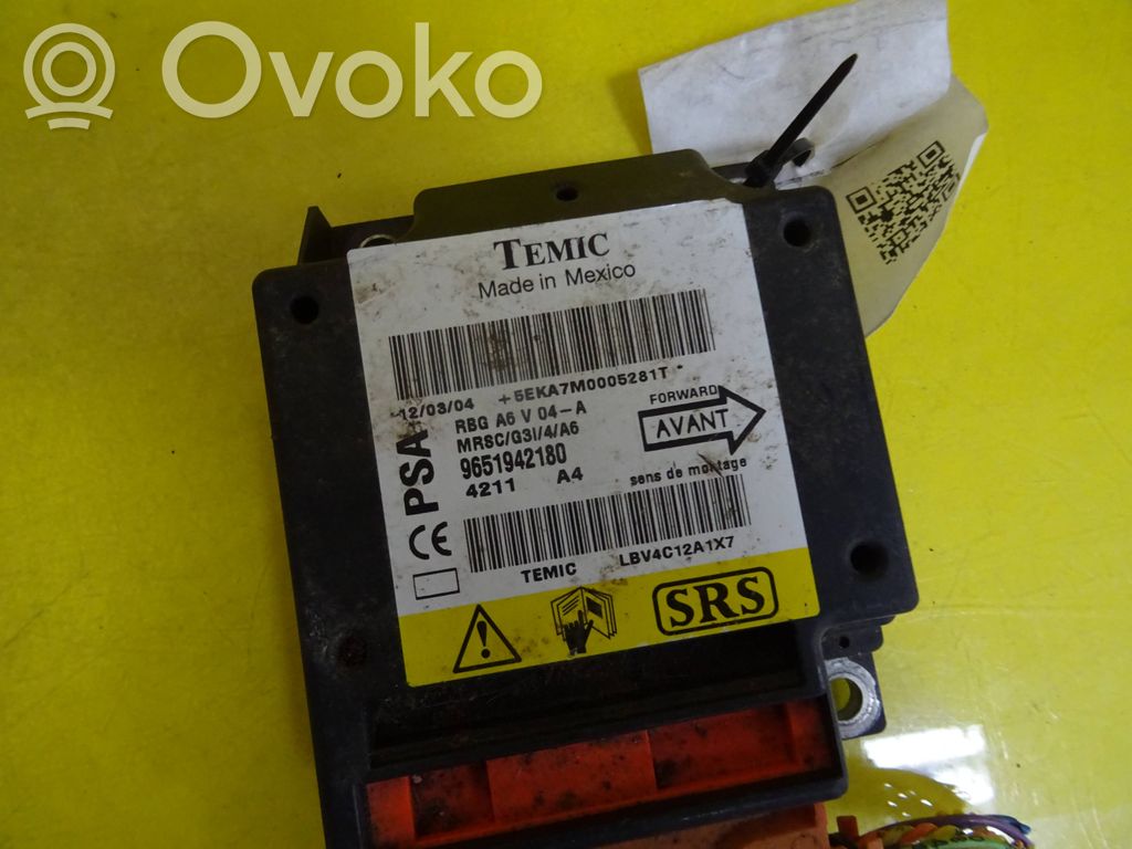 Citroen C2 Airbag control unit/module 
