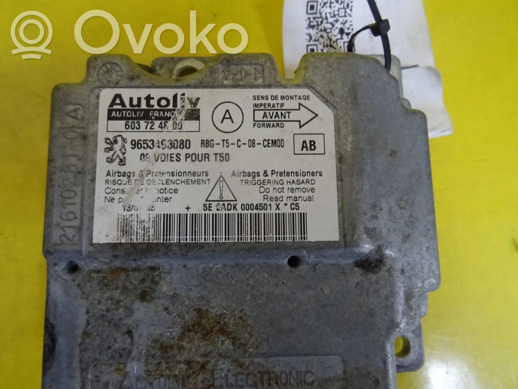 Peugeot 307 Airbag control unit/module 