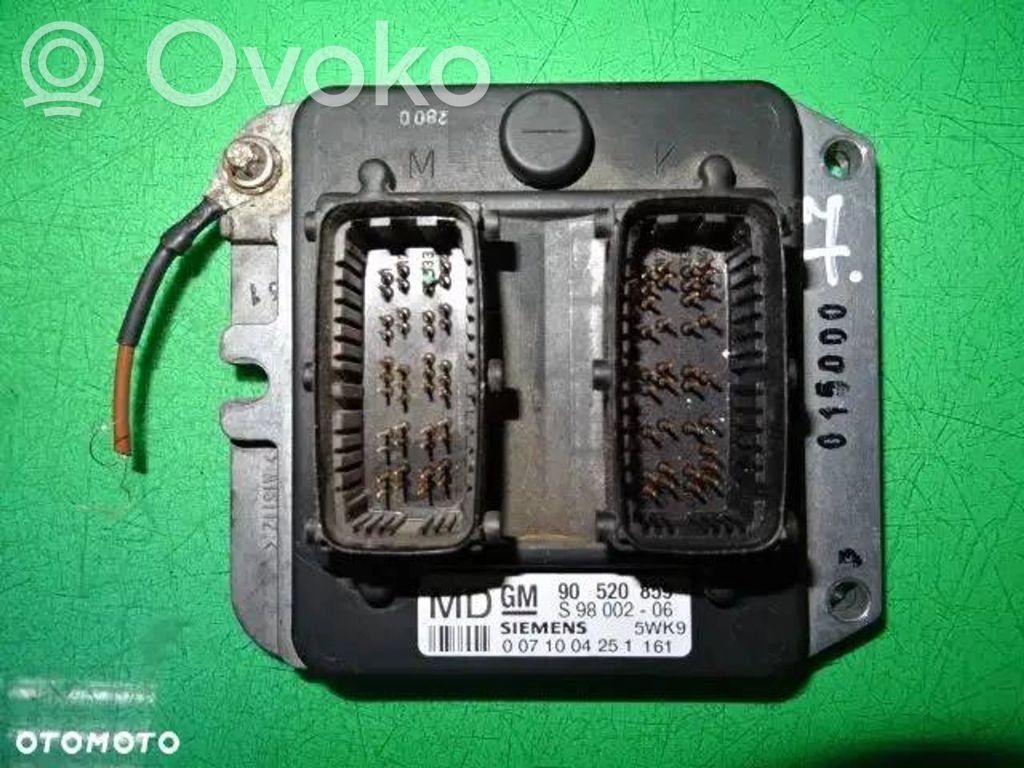 Opel Astra G Engine control unit/module 