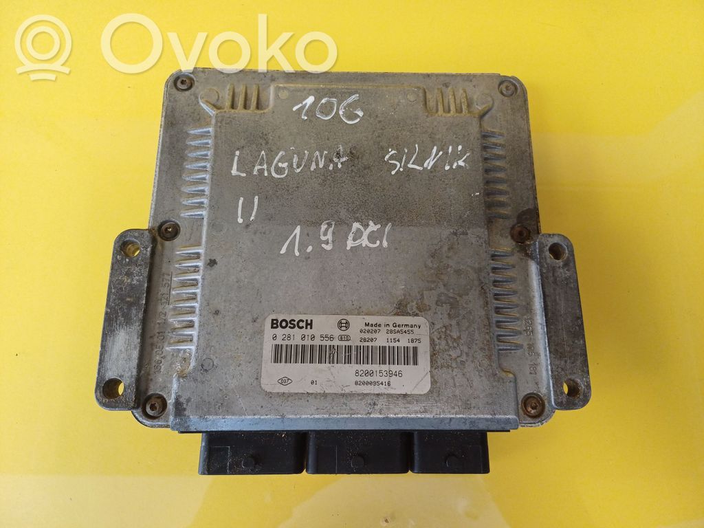 Engine control unit/module   0281010556,8200153946
