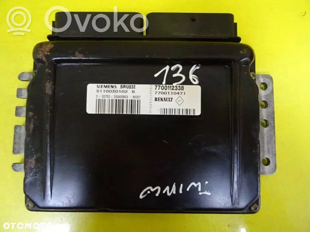 Renault Twingo I Variklio valdymo blokas 