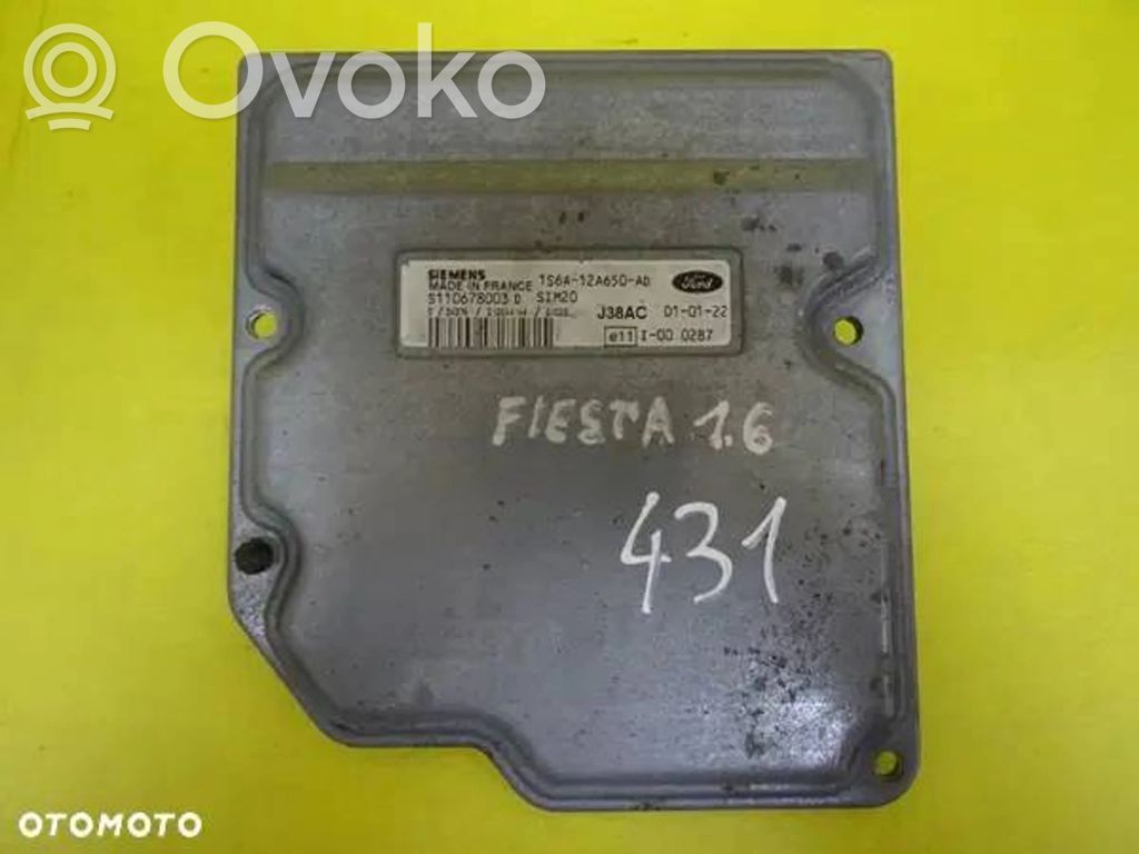 Engine control unit/module   1S6A12A650AD,S110678003C