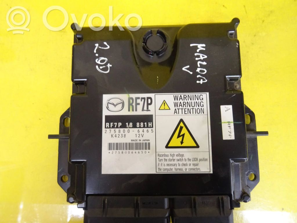 Engine control unit/module   2758006465,RF7P18881H