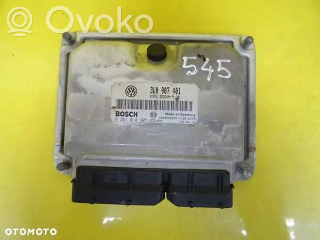 Skoda Superb B5 (3U) Engine control unit/module 