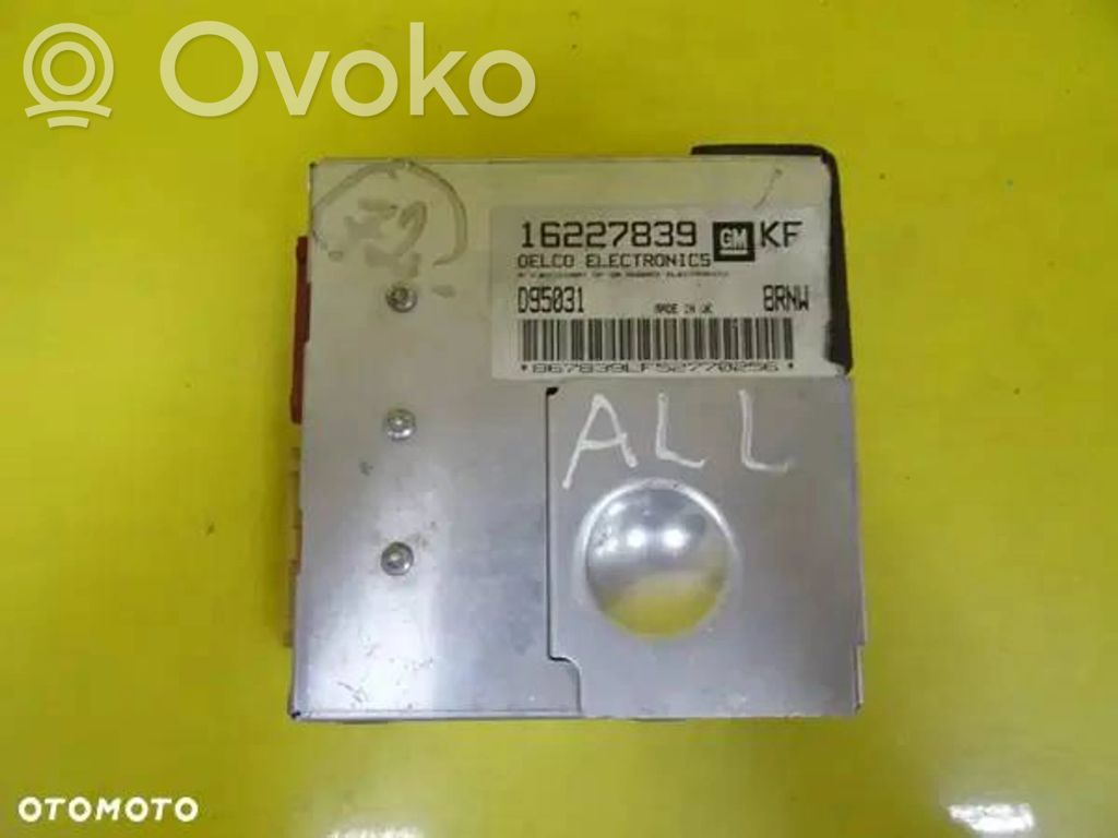 Opel Tigra A Engine control unit/module 