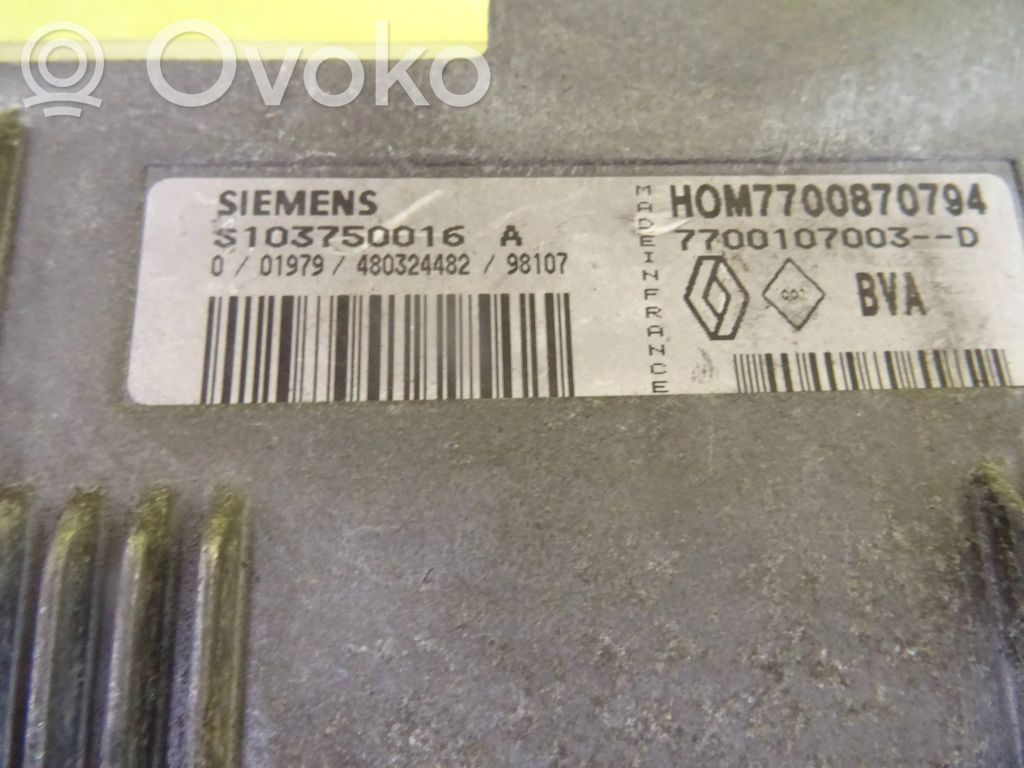 Renault Scenic I Engine control unit/module 