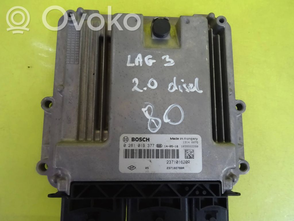 Engine control unit/module   0281019377