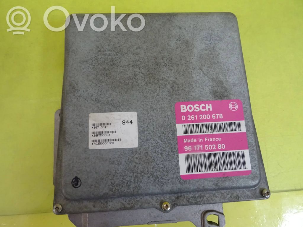 Peugeot 306 Engine control unit/module 