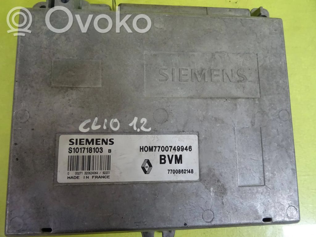 Renault Clio II Engine control unit/module 