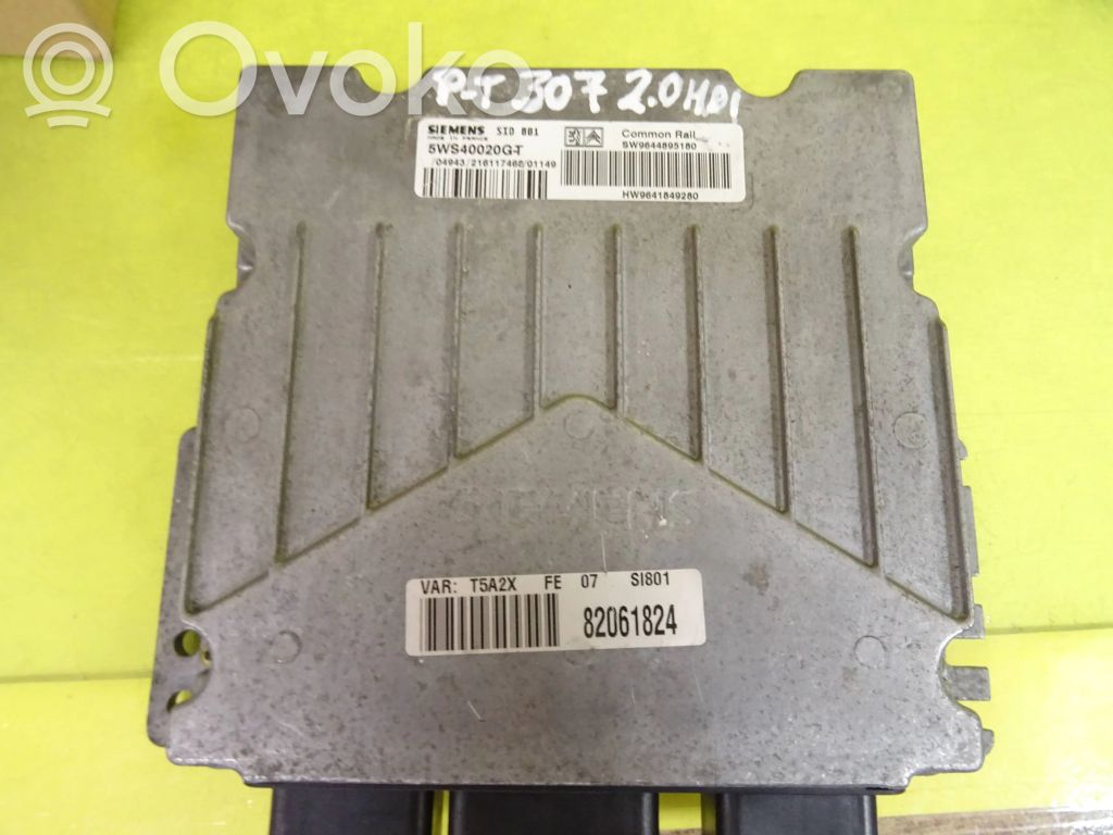 Peugeot 307 Engine control unit/module 
