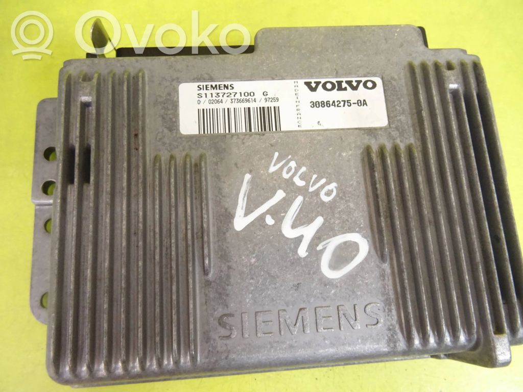 Volvo S40, V40 Engine control unit/module 