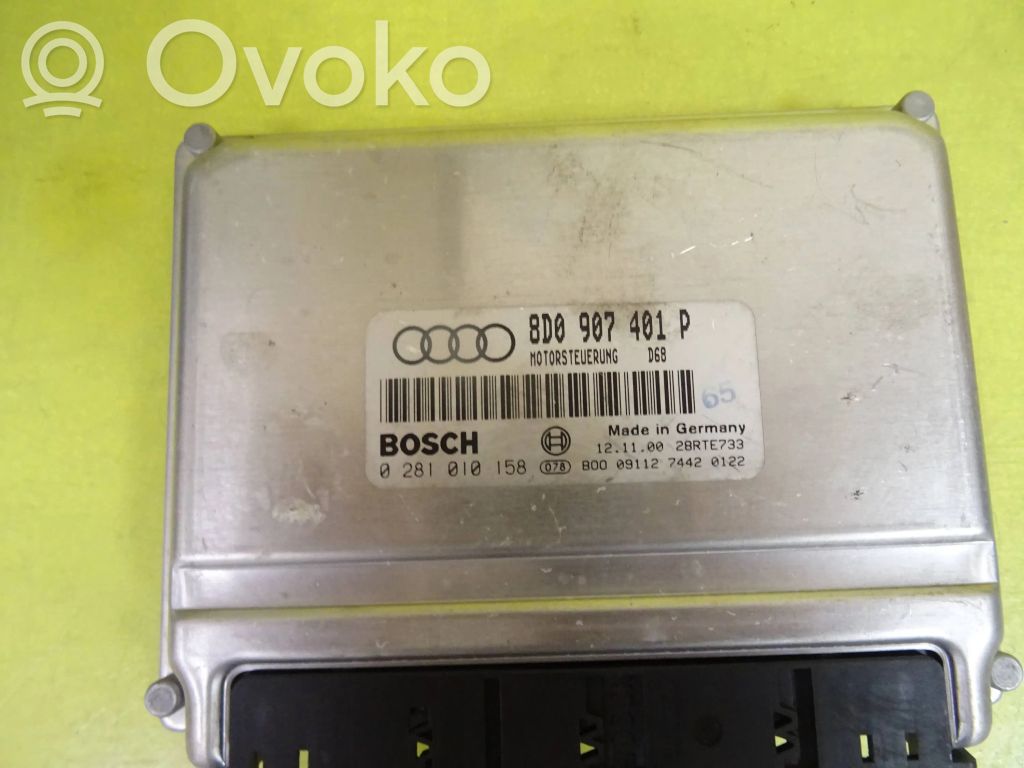 Audi A4 S4 B5 8D Engine control unit/module 