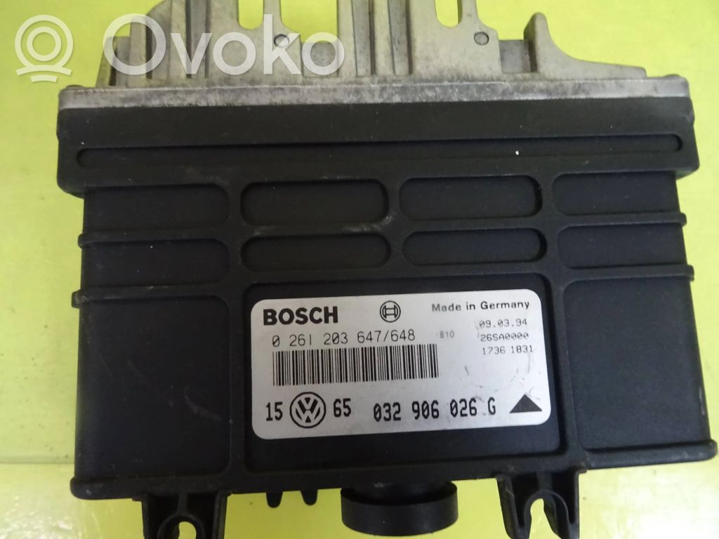 Engine control unit/module   0261203647,032906026G