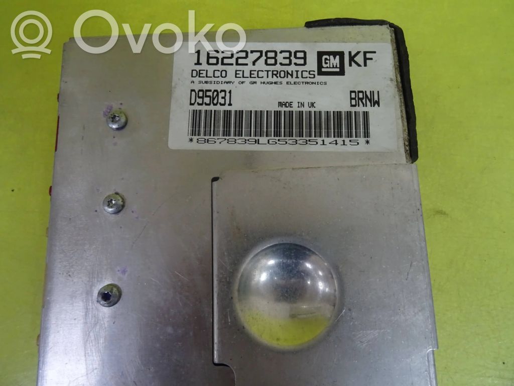 Opel Tigra A Engine control unit/module 