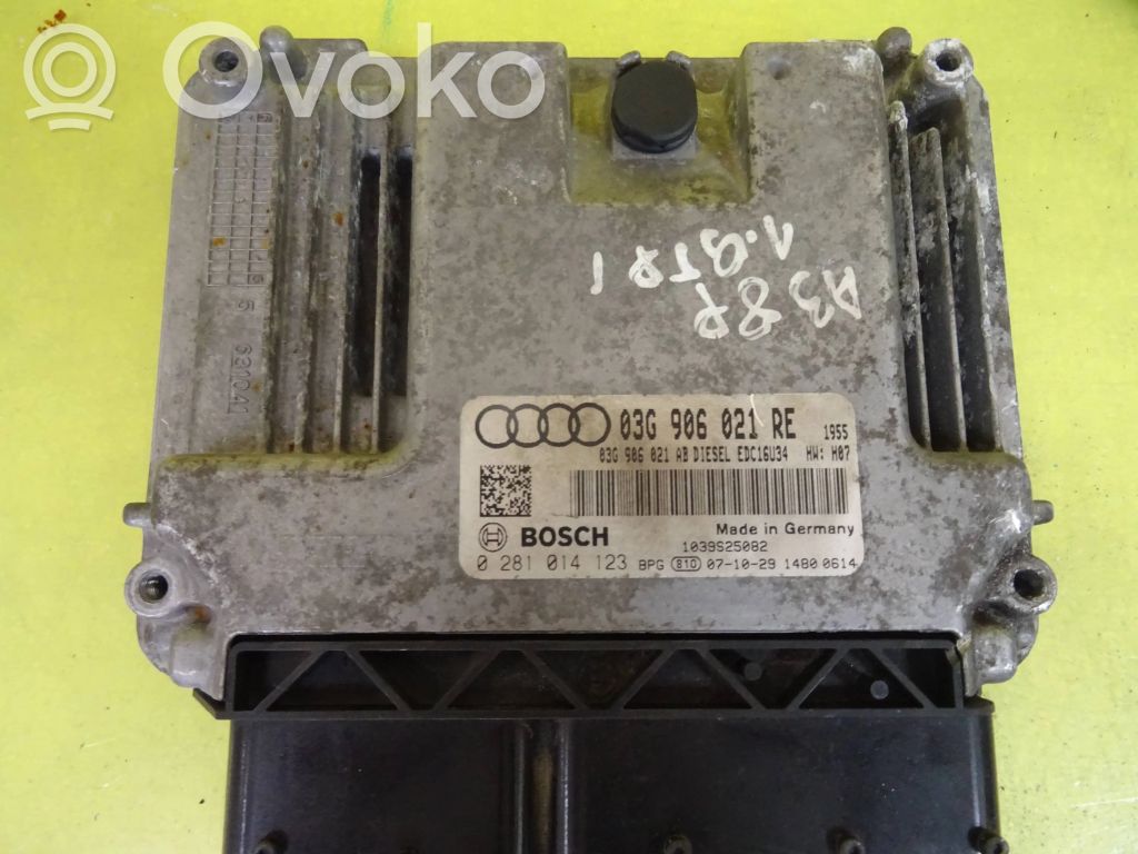 Audi A3 S3 8P Engine control unit/module 