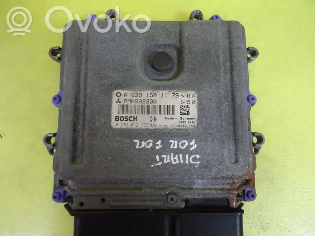 Smart ForFour I Engine control unit/module 