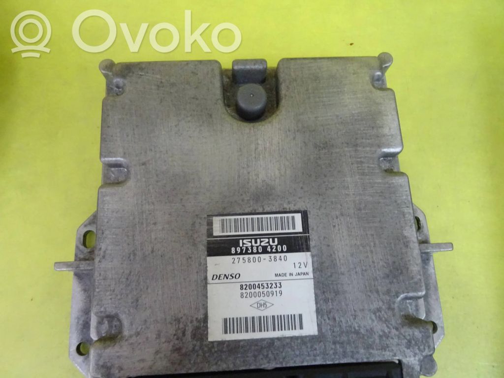 Renault Vel Satis Engine control unit/module 