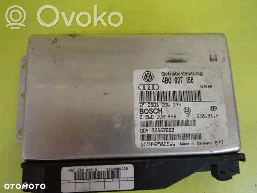 Audi A6 S6 C5 4B Gearbox control unit/module 