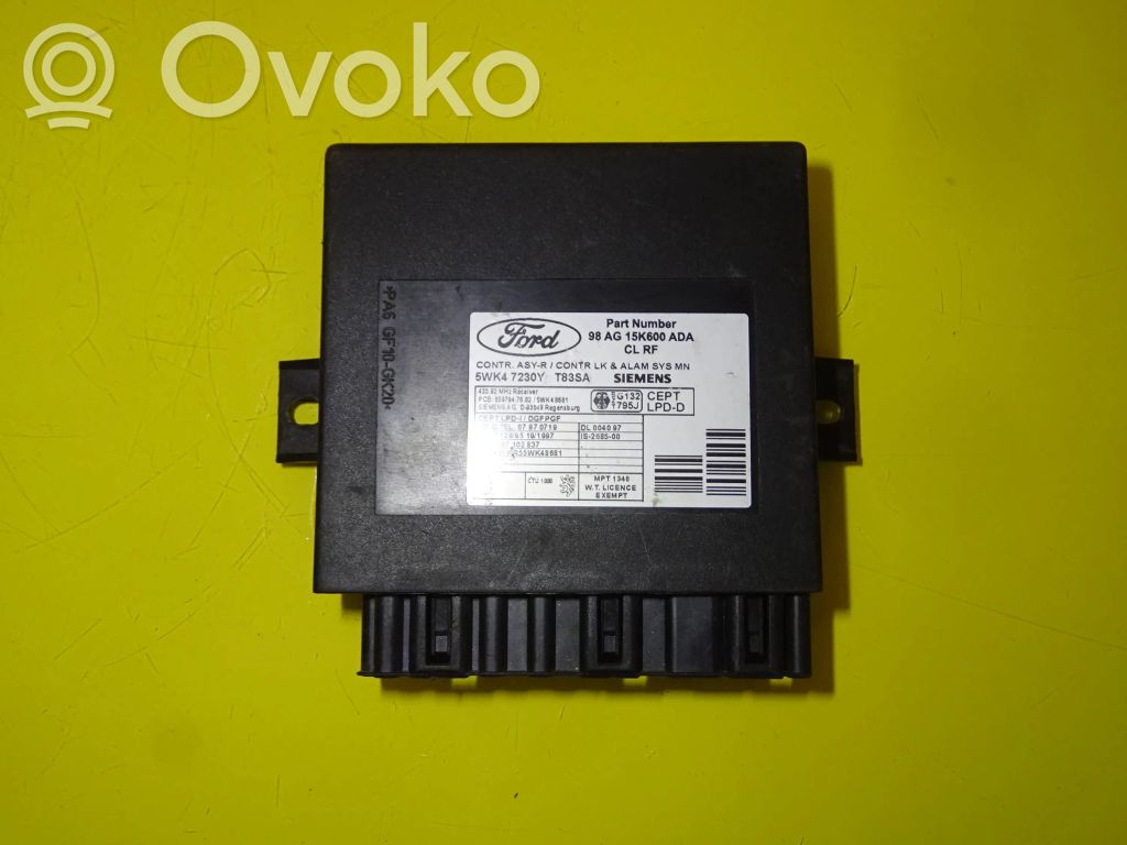 Ford Focus Mukavuusmoduuli 