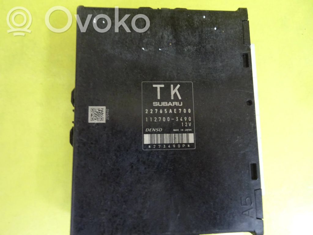 Engine control unit/module   22765AE700,1127003490