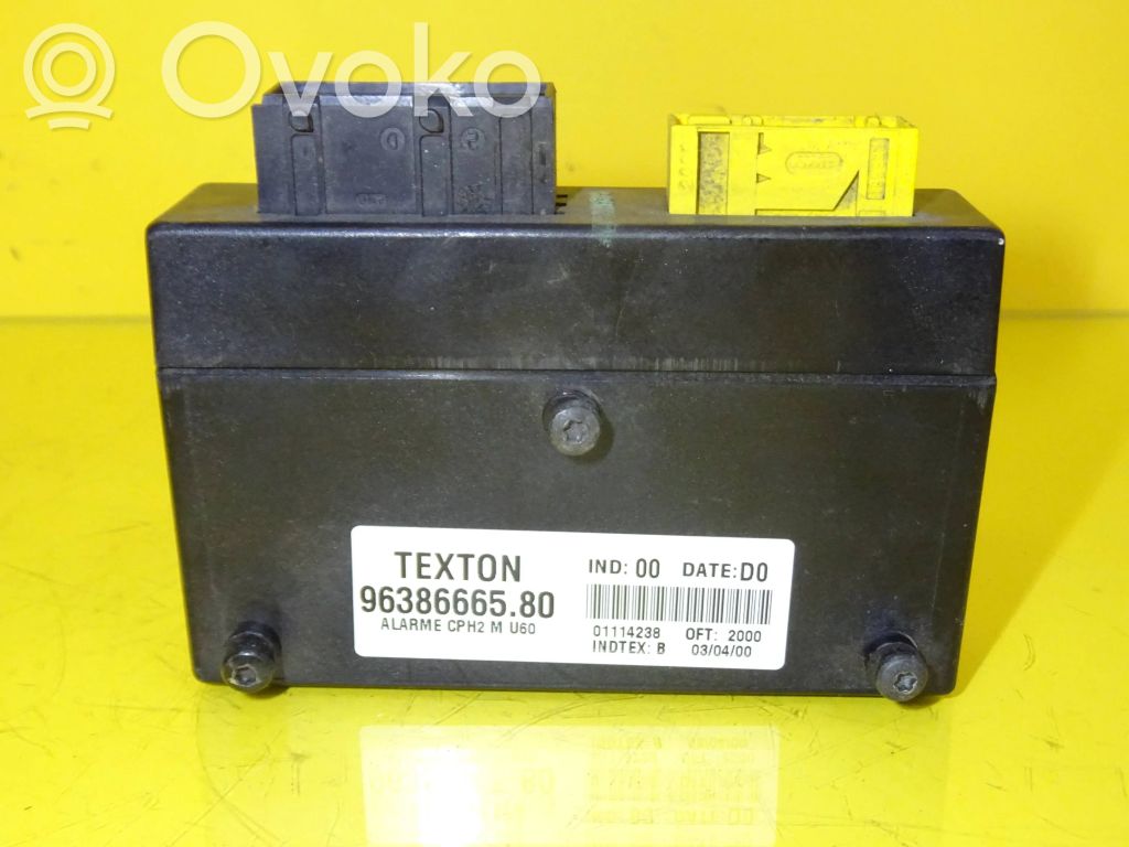Citroen Evasion Alarm control unit/module 