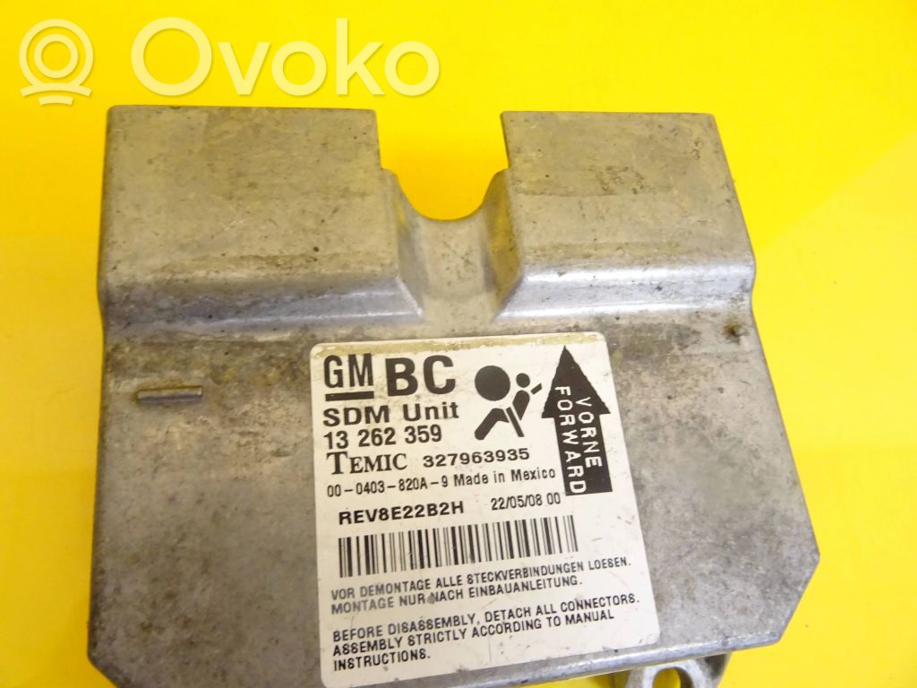 Opel Corsa D Airbag control unit/module 