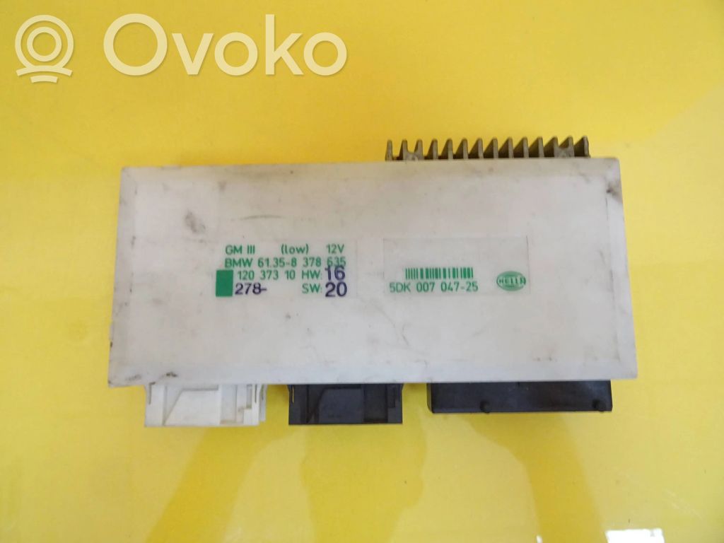 Central body control module   8378635,61358378635,5DK00704725
