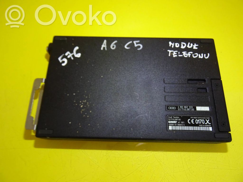 Unidad de control/módulo del teléfono   4B0862333