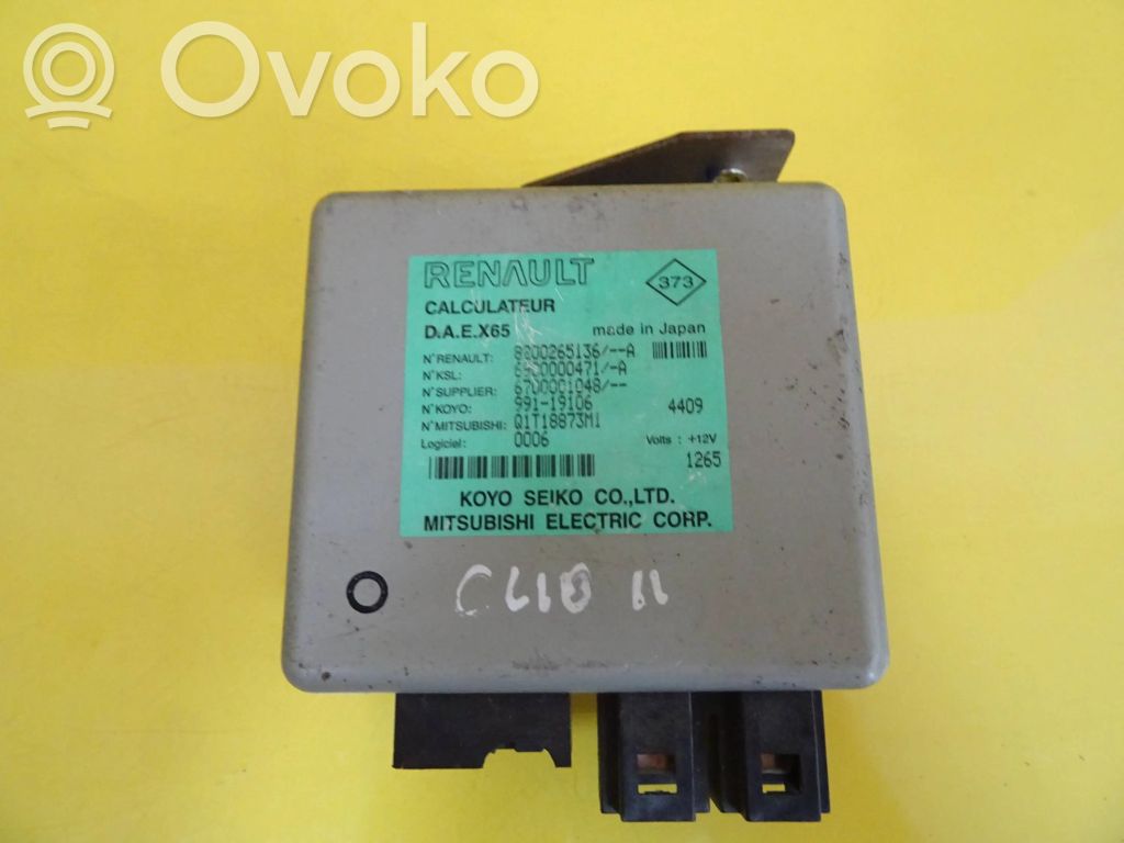 Renault Clio II Power steering control unit/module 