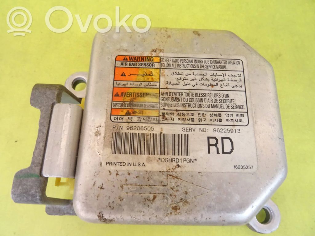 Airbag control unit/module   96206505,96225913